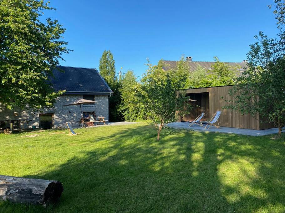 Gerestaureerde Hoeve Met Zicht Durbuy Ngoại thất bức ảnh
